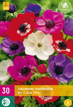 30 bloembollen anemone de caen mix|ohgreen Online