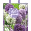 1 shopping bag met allium paars-wit mix 'love what you grow'|ohgreen New