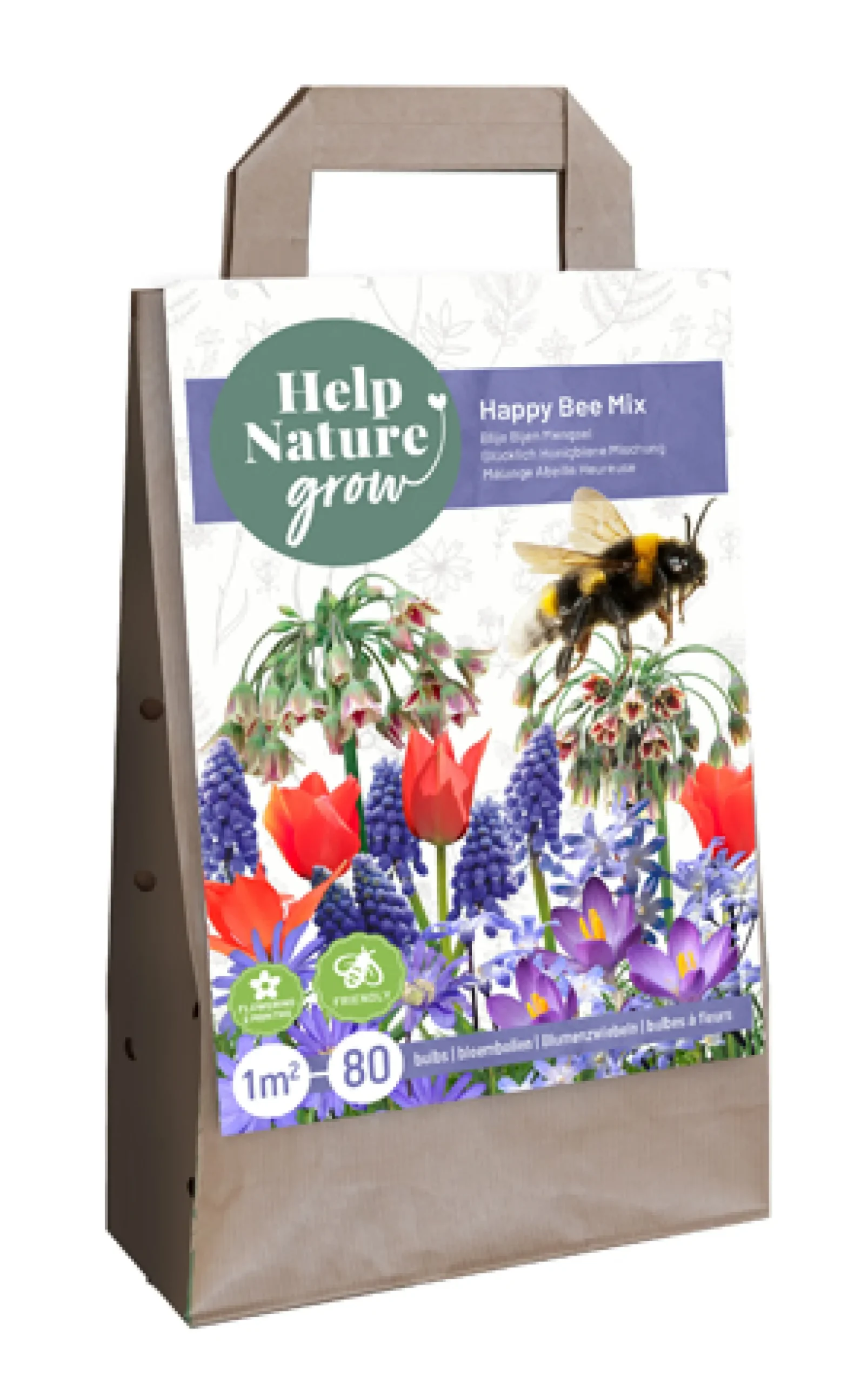 1 tas help nature grow, bijenmengsel|ohgreen Clearance