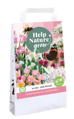 1 tas pink friends 'help nature grow'|ohgreen Discount