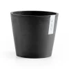 Amsterdam 20cm donkergrijs met waterreservoir|ohgreen Best