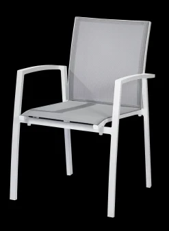 Armstoel Grant wit|ohgreen Clearance