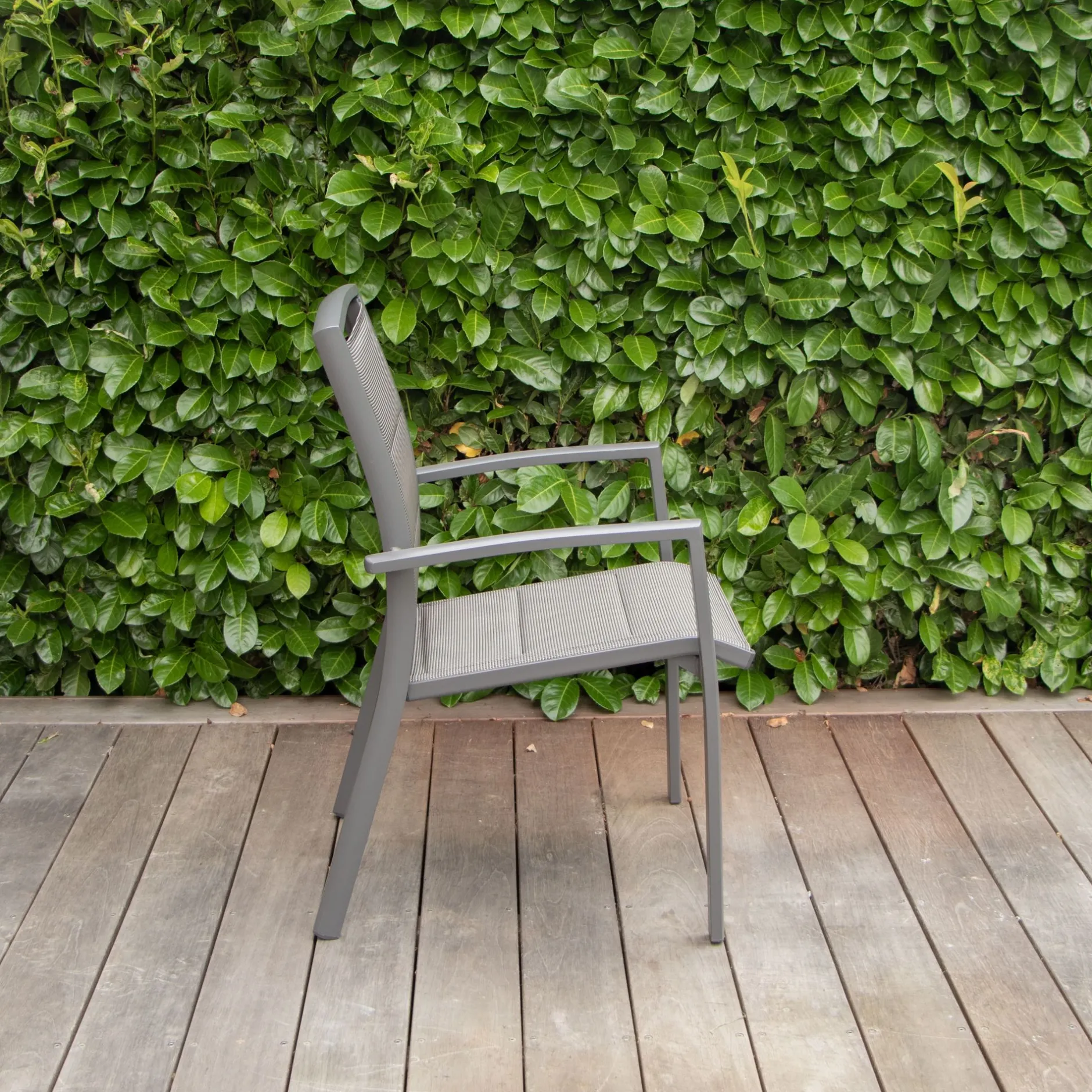 Armstoel Modulo grijs antraciet|ohgreen