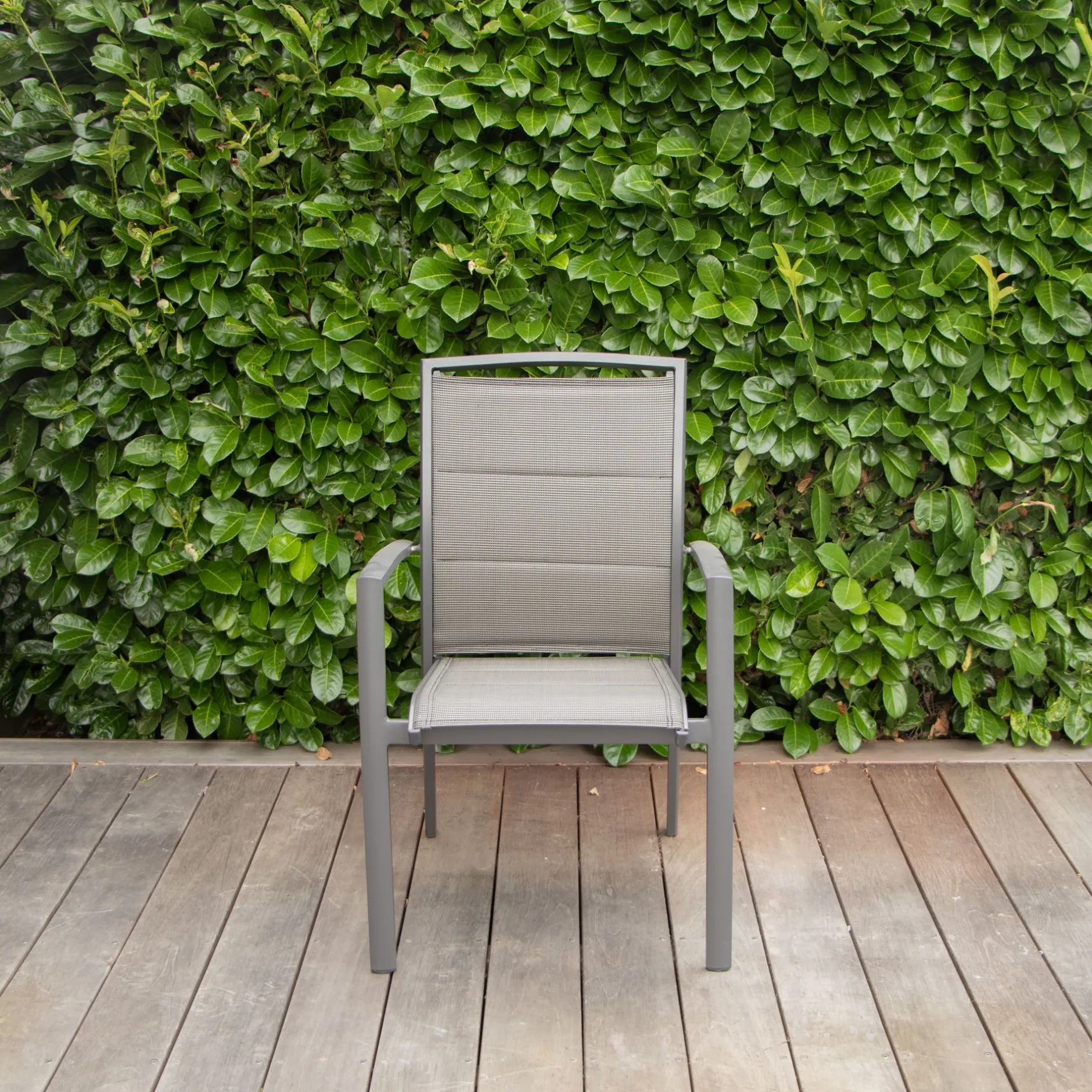 Armstoel Modulo grijs antraciet|ohgreen