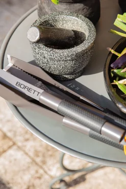 Barbecue 4-delige set (tang, spatel, vork, pincet)|ohgreen Discount