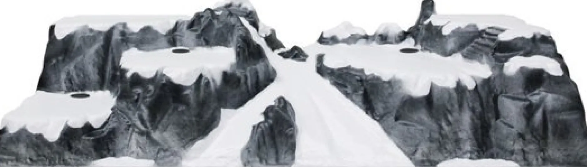 Basis kerstdorp skipiste 120x40cm|ohgreen Hot