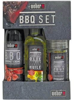 Bbq set trio (olie, crème & zout)|ohgreen