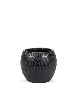 Black Ancient Sierpot l l16,5xb16,5x13 zwart|ohgreen Hot