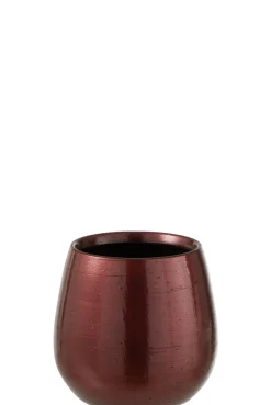 Bloemp blinkend ker rd/gd m (21x21x19cm)|ohgreen Online