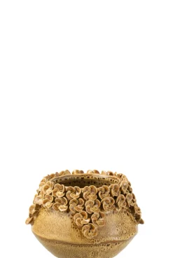 Bloemp bloem rond ker ok s (15.5x15.5x10cm)|ohgreen Sale