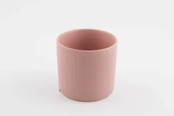 BLOEMPOT CILINDER BASIC MINI Ø 10CM MAT ROZE|ohgreen Online