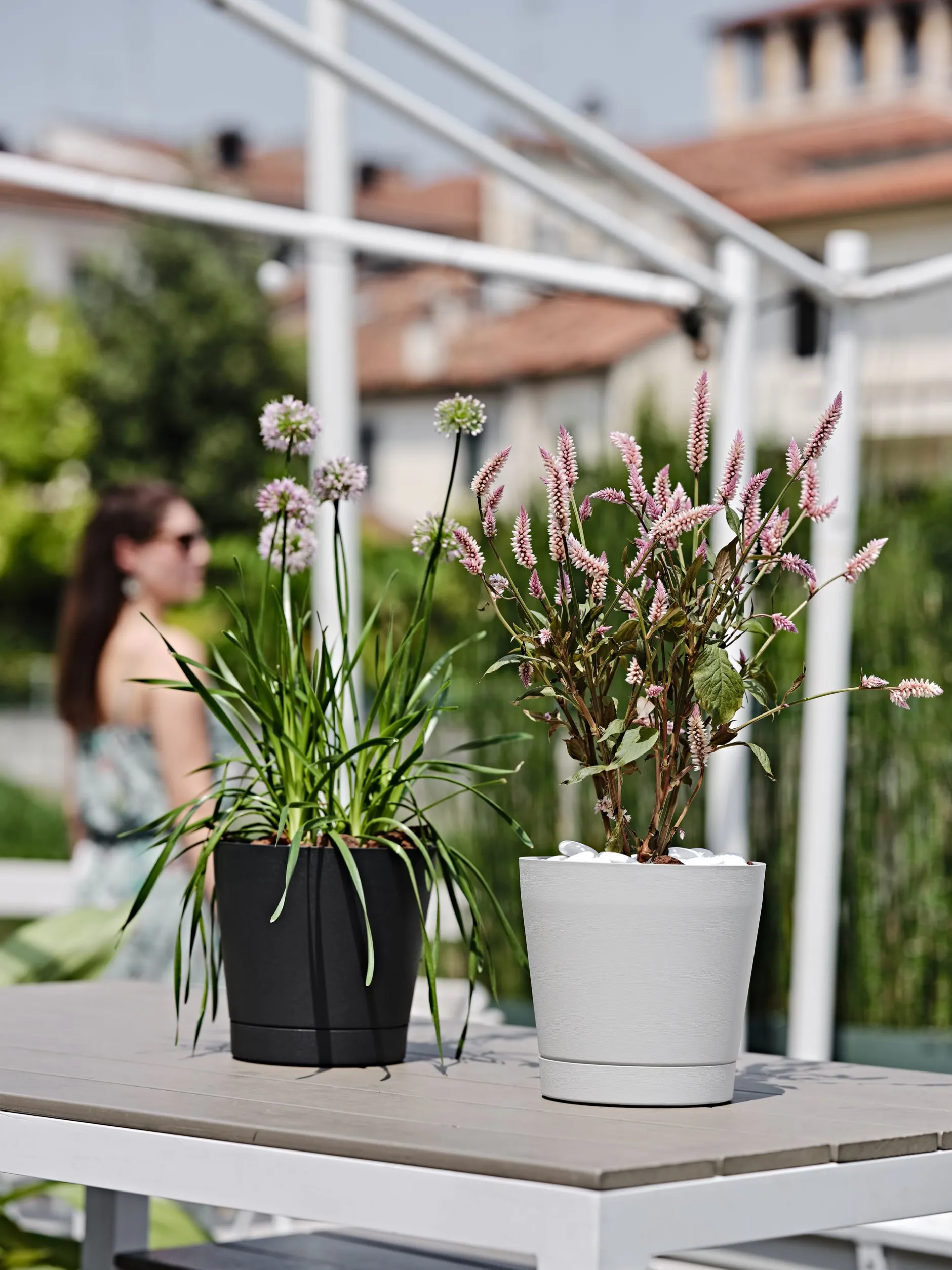 Bloempot Orione 24cm bosgroen|ohgreen New