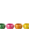 Bloempot smiley porselein mix small assortiment van 4|ohgreen Online