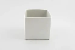 BLOEMPOT VIERKANT BASIC MINI Ø 7CM MAT WIT|ohgreen Outlet
