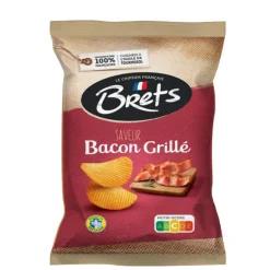 Brets chips met gegrilde bacon smaak|ohgreen Sale