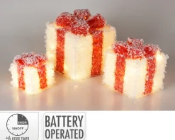 Cadeauset 3stuks met led|ohgreen Discount