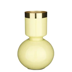 Caja vaas l.geel - h27xd18cm|ohgreen