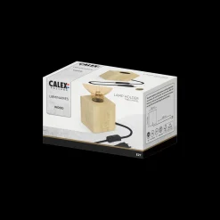 calex tafelarmatuur E27 hout met snoer 1,8m met schakelaar|ohgreen Discount