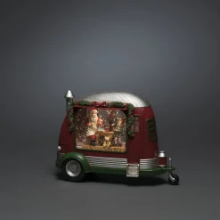 Caravan met kerstman die speelgoed repareert|ohgreen Discount