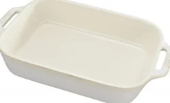 Ceramic by Staub Gratineerschaal 34 x 24 cm - ivoor|ohgreen Hot