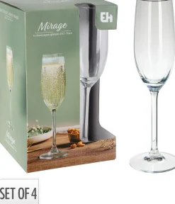 Champagneglas set van 4|ohgreen Sale