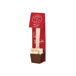 Choc-o-lait stick spoon + nougat|ohgreen