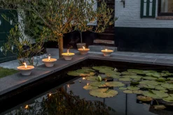 Citronellakaars in witte schaal - Summer Blossom|ohgreen