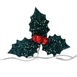 Clip met hulst en bessen met pailletten|ohgreen Outlet