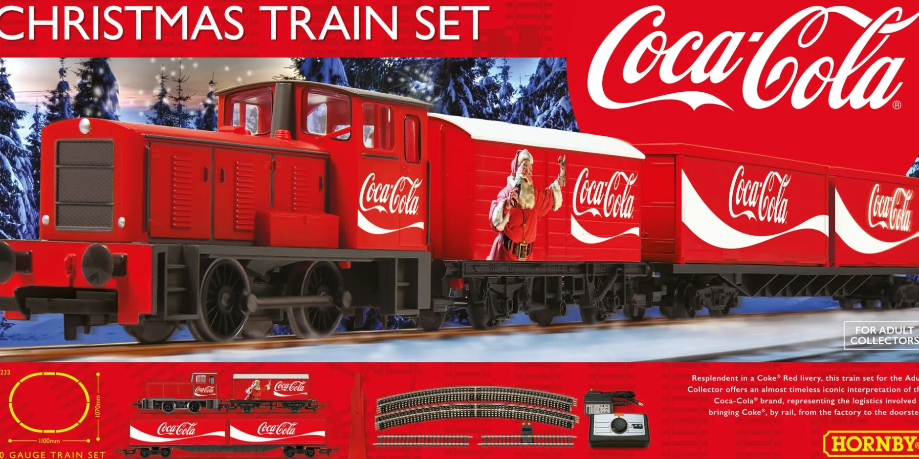 Coca cola kersttrein 1:76|ohgreen Best