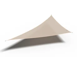 Coolfit schaduwdoek driehoek 90°, 570x400x400cm, ecru|ohgreen Hot