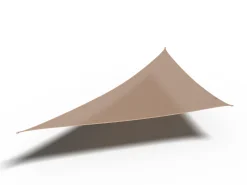 Coolfit schaduwdoek driehoek 90°, 570x400x400cm, zand|ohgreen