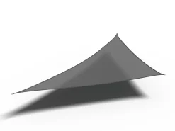 Coolfit schaduwdoek driehoek 90°, 570x400x400cm, antraciet|ohgreen Outlet