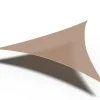 Coolfit schaduwdoek driehoek, 500x500x500cm, zand|ohgreen Best