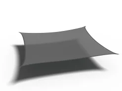Coolfit schaduwdoek vierkant, 360x360cm, antraciet|ohgreen Best