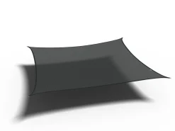 Coolfit schaduwdoek vierkant, 360x360cm, zwart|ohgreen Clearance