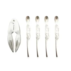 5-delige set van kreeftenvorkjes en kreeftentang|ohgreen Sale