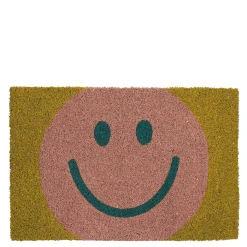 Deurmat smiley - l60xb40xh1,5cm|ohgreen Online