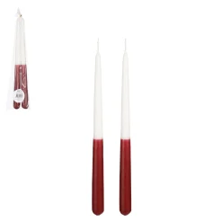 Dip-dye Dinerkaars - Set van 2 - H30 x 2,2 cm|ohgreen Hot