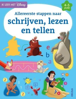 Disney - allereerste stappen naar schrijven, lezen en tellen 4-5 jaar|ohgreen Outlet