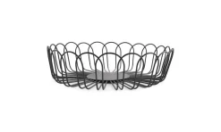 Draadmand 26,5xh7,5 zwart flor|ohgreen