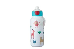 Drinkfles pop-up campus 400 ml - animal friends|ohgreen Online