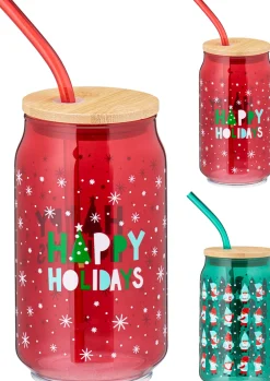 Drinkglas met rietje|ohgreen Online