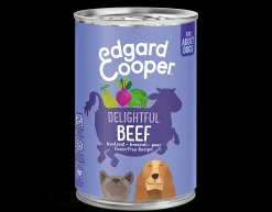 Edgard & cooper, blik voor adult honden met rund, 400g|ohgreen Online