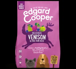 Edgard & cooper, hondenbrokken voor adult met hert en eend, 7kg|ohgreen New