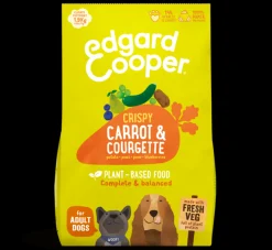 Edgard & cooper, hondenbrokken voor adult plant-based wortel, 7kg|ohgreen