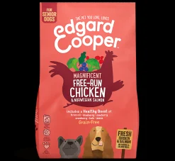 Edgard & cooper, hondenbrokken voor senior met kip & zalm, 700g|ohgreen Outlet