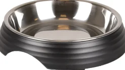 Eetpot kat aschau geribbeld mat zwart 160ml|ohgreen Discount