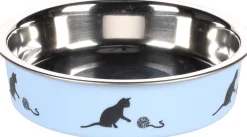 Eetpot kat kena blauw 11,5cm 160ml|ohgreen Online