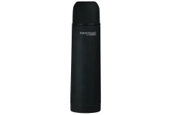 Everyday ss fles 0.5 l zwart rubber|ohgreen New