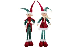 Figuur elf standing 2ass bordeaux groen|ohgreen Discount
